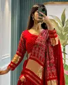 Wow Pure Gaji Silk Bandhej Printed Designer Lehenga Choli Wholesale Shop In Surat